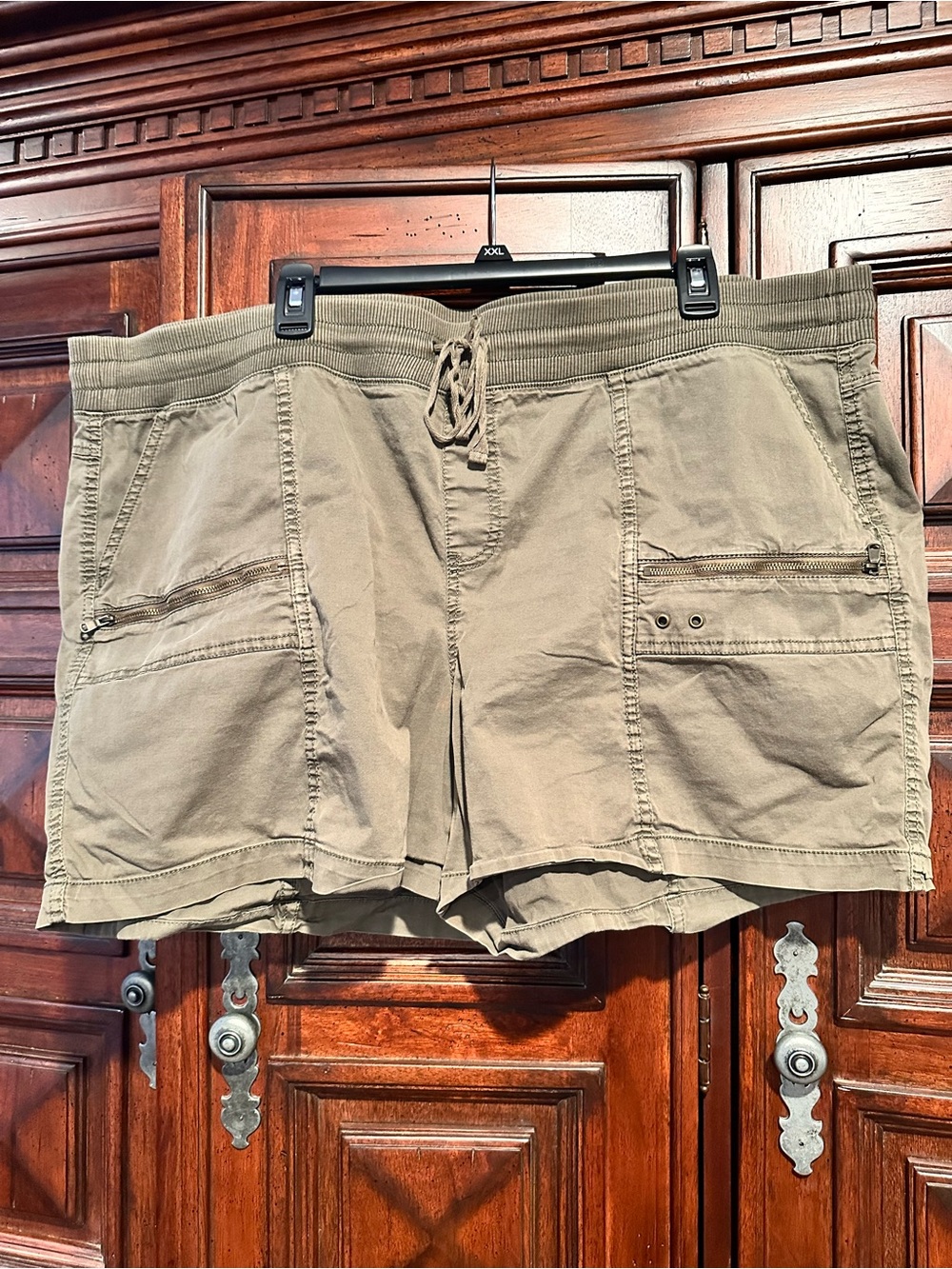 Sonoma Olive Cargo Drawstring Women’s Shorts